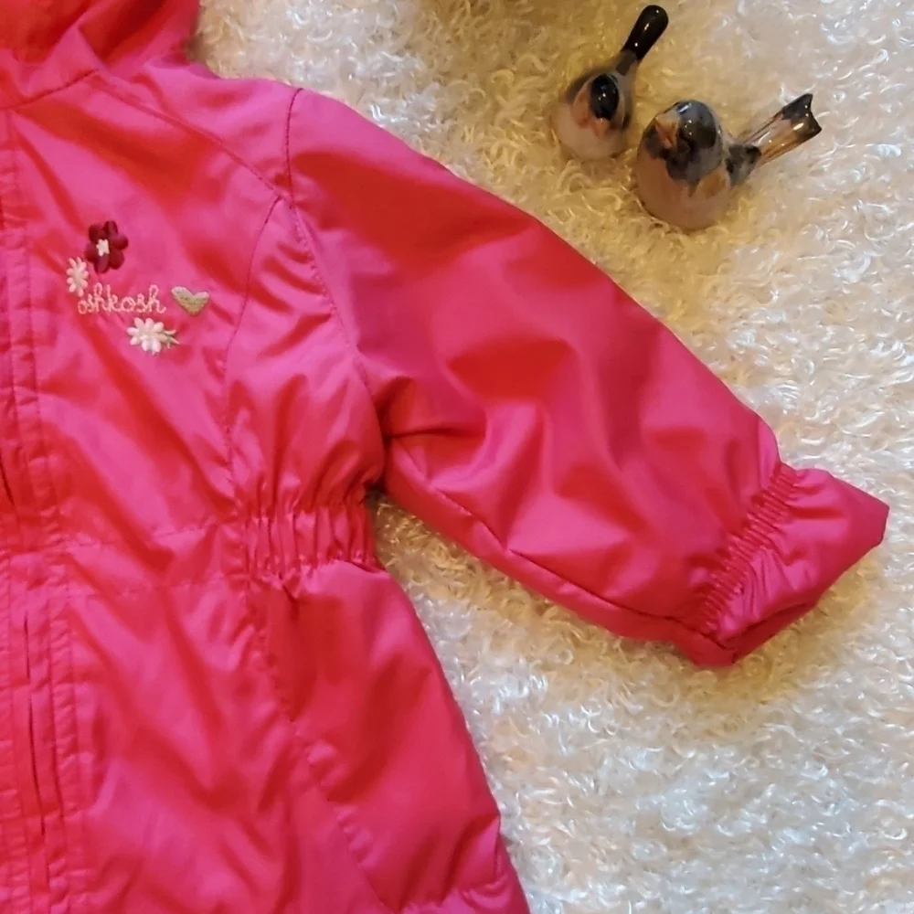Oshkosh Pink Fleece Lined Jacket